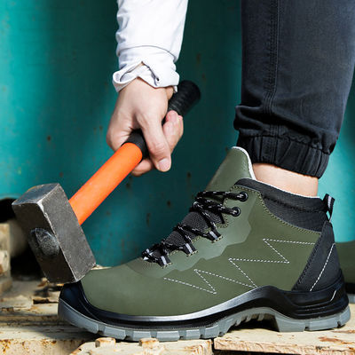 ซื้อ รองเท้านิรภัยป้องกันไฟฟ้าสถิตตามมาตรฐาน EN ISO 20345 พร้อมคุณสมบัติกันลื่น SRC และซับในตาข่ายระบายอากาศ online manufacture