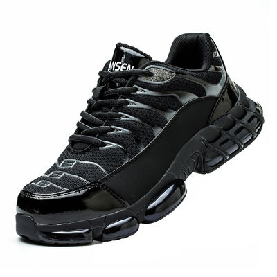 ซื้อ OEM รองเท้าความปลอดภัยการก่อสร้าง Microfiber Flyknit Work Shoes Steel Toe Anti Smashing Kevlar TPU Sole Safety Shoes online manufacture