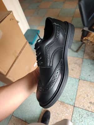 ซื้อ สบายรองเท้าเพื่อความปลอดภัยหนังCowhideรองเท้าเพื่อความปลอดภัยSteel Toeสำหรับชายรองเท้าเพื่อความปลอดภัยKevlarรองเท้าทำงานยางแต่เพียงผู้เดียวรองเท้าทำงาน online manufacture