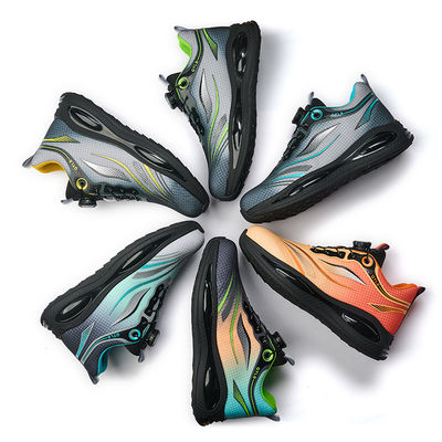 ซื้อ Breathable Flyknit สบายรองเท้าเพื่อความปลอดภัย Steel Toe Worker รองเท้า Anti-Puncture Kevlar รองเท้าเพื่อความปลอดภัยสำหรับชายอุตสาหกรรมรองเท้าทำงาน TPU online manufacture