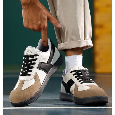 Kevlar Midsole Unisex Microfiber Suede รองเท้าทํางานสําหรับความปลอดภัยในอุตสาหกรรมสีเบจ สีดําและสีน้ําตาล