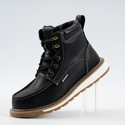 รองเท้าทํางานกันน้ําแข็งที่มี PU Injection Molding Sole และ Kevlar Midsole